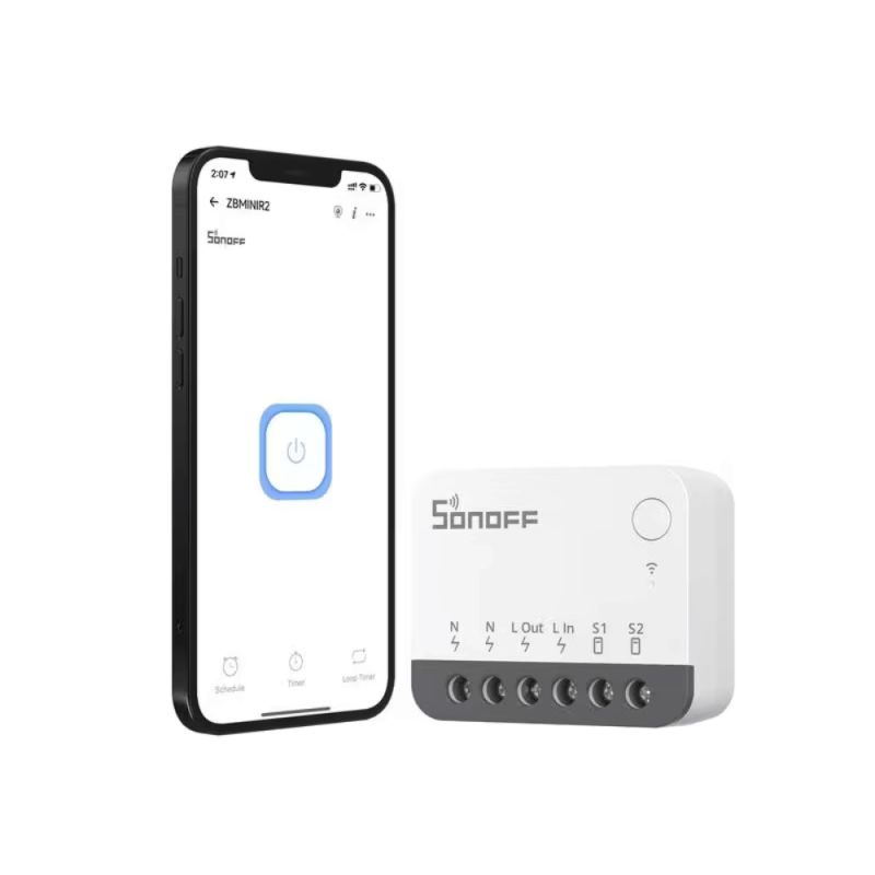 SONOFF ZBMINIR2 Extreme - Zigbee switch module 10A