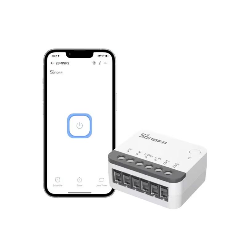 SONOFF ZBMINIR2 Extreme - Zigbee switch module 10A
