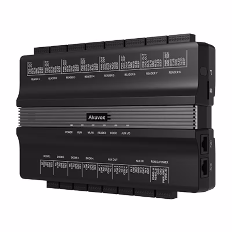 Akuvox A095S - 4-Door Access Controller Module | 100,000 Users | PoE | Wi-Fi