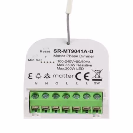Sunricher SR-MT9041A-D - Smart micro-switch with dual technology Matter over Thread + Zigbee 3.0