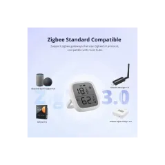 SONOFF SNZB-02D - Sensore di Temperatura e Umidità Zigbee 3.0 con Display LCD