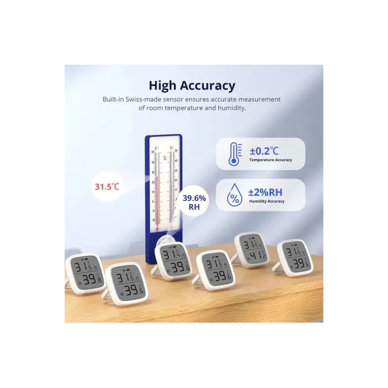 SONOFF SNZB-02D - Sensore Temperatura Umidità ZIGBEE Display LCD