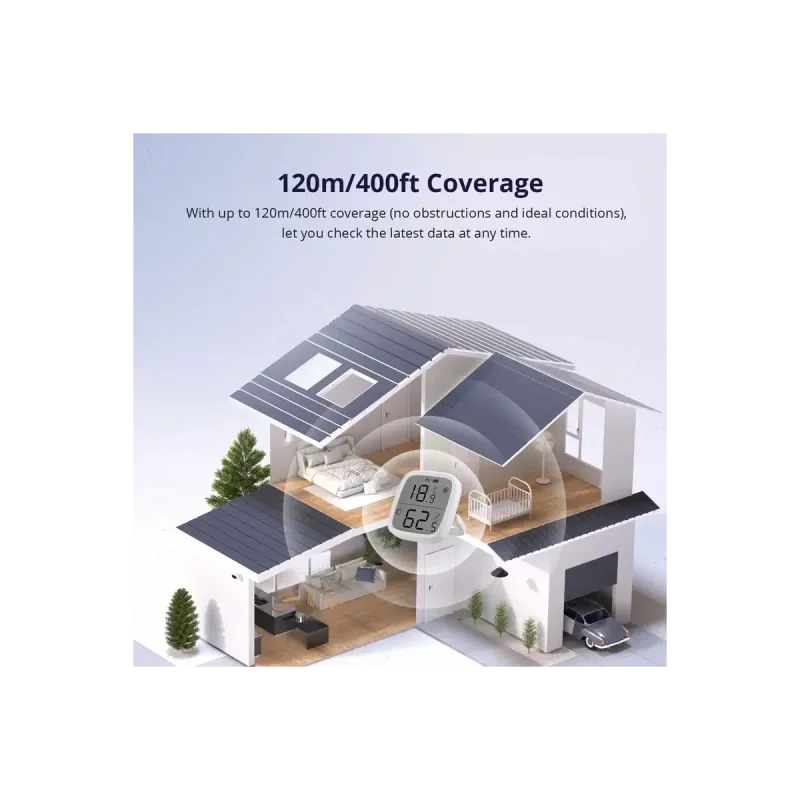 SONOFF SNZB-02D - Sensore Temperatura Umidità ZIGBEE Display LCD