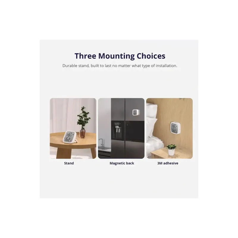 SONOFF SNZB-02D - Sensore Temperatura Umidità ZIGBEE Display LCD