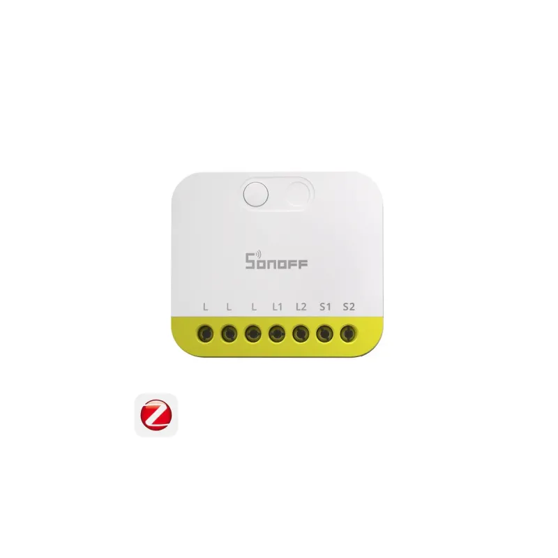 SONOFF MINI-ZB2GS-L - 2-Gang Smart Switch Zigbee 3.0 No Neutral Required