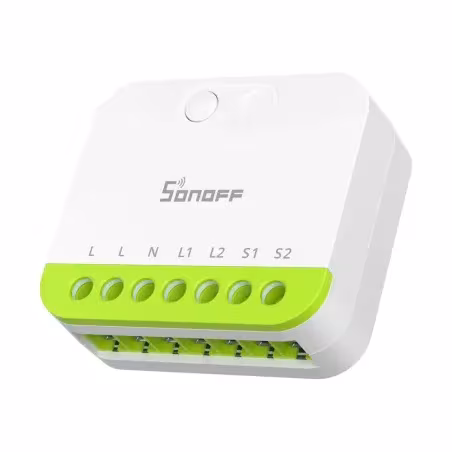SONOFF MINI-ZB2GS MINI DUO - Interrupteur connecté double canal Zigbee 3.0 16A