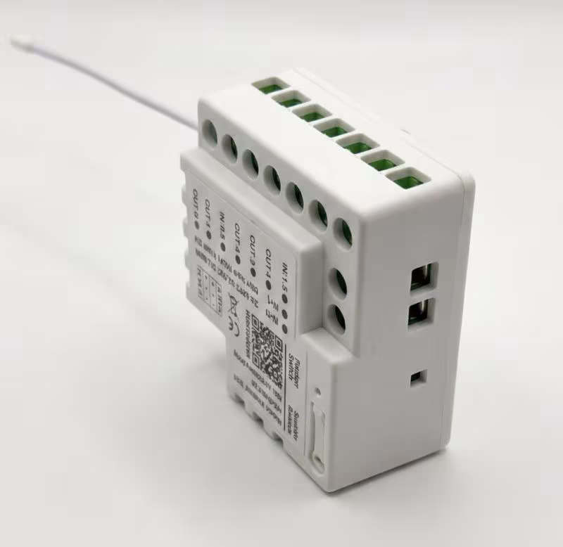 HELTUN HE-RS5-ZW - Module relais 5 canaux Z-Wave 5x5A