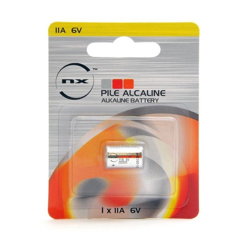 Enix - Pile alcaline blister 11A NX 6V 38mAh
