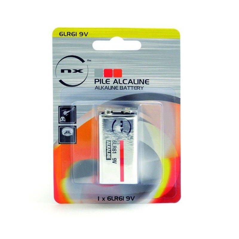 Enix - Pile alcaline blister 6LR61 9V