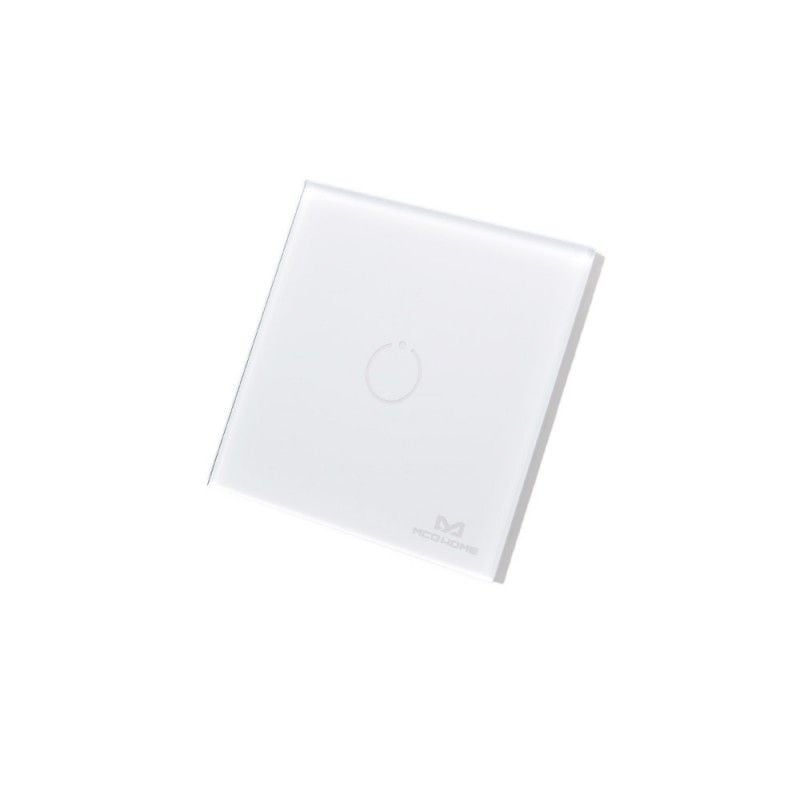 MCO Home - Interrupteur tactile Z-Wave 1 charge, blanc (MH-S411)