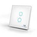 MCO Home - Touch Panel Z-Wave 2 Buttons, White (MH-S412)