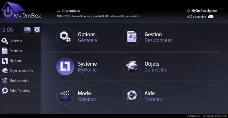 Connected object - Hausautomation Controller MyOmBox für MyHome, Legrand, Bticino