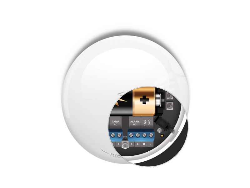 FIBARO - Rilevatore di allagamenti Z-Wave+ FGFS-101 (FIBARO Flood Sensor)