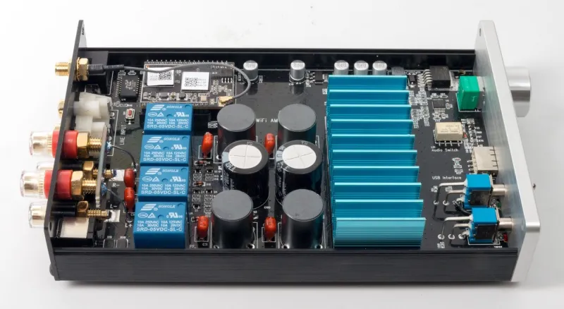 iEAST AM160 - Ampli Hi-Fi Stéréo Multiroom, 2x80 W, AirPlay, DLNA, Pure Direct