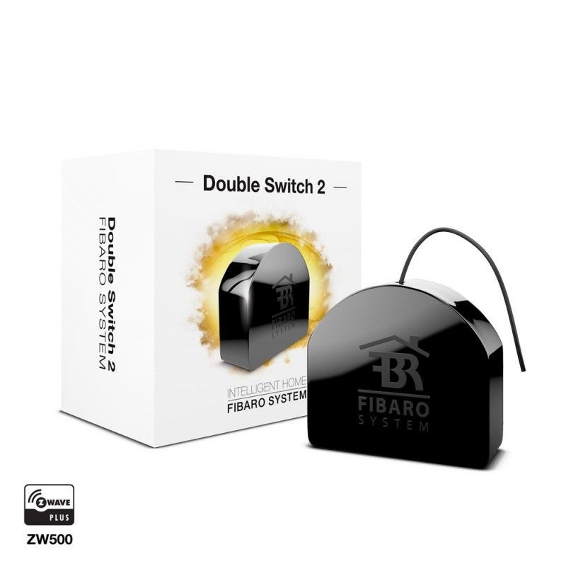 FIBARO - Modul Doppel-Schalter Z-Wave+ FGS-223 (FIBARO Double Switch 2)