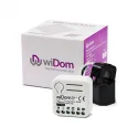 WiDom - micromodulo commutatore 1 relè e wattmetro Z-Wave+ (Energy Driven Switch version C)
