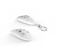FIBARO - Télécommande porte-clés Z-Wave+ FGKF-601 (FIBARO KeyFob)