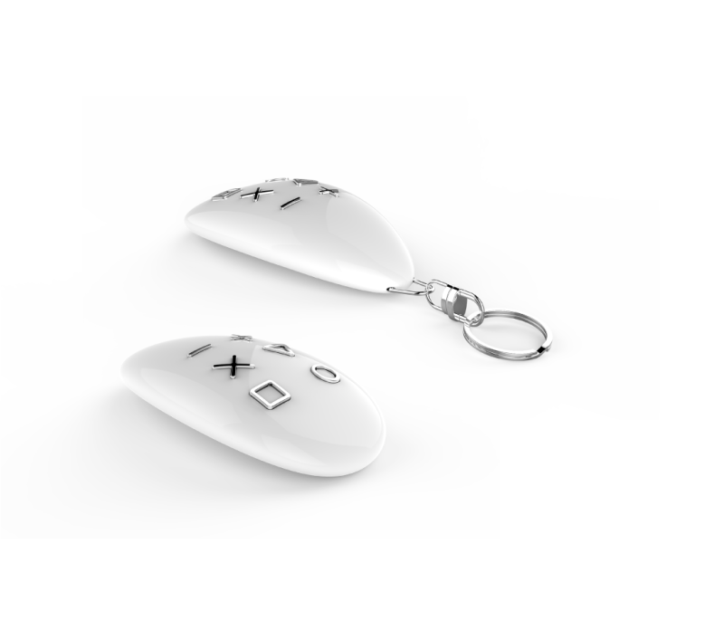 FIBARO - Telecomando portachiavi Z-Wave+ FGKF-601 (FIBARO KeyFob)