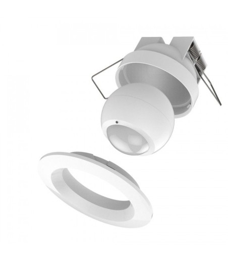 Philio - Détecteur de mouvement Z-Wave Plus PSP05 avec support d'encastrement rond