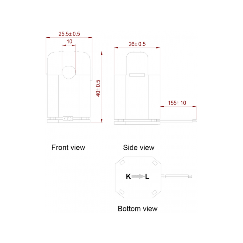 GCE Electronics - Clamps 10A for X400-CT or RT2
