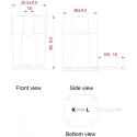 GCE Electronics - Pince 20A pour module X400-CT ou RT2