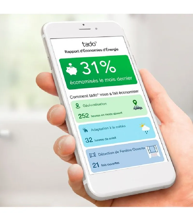 Tado - Tête Thermostatique Intelligente - Kit de Démarrage V3 (CH) 