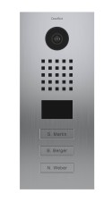Doorbird - IP Video Türstation D2102V - 2 Ruftasten - Gebürsteter Edelstahl
