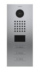 Doorbird - Videocitofono IP D2103V - Acciaio inossidabile spazzolato - 3 Pulsanti di chiamata