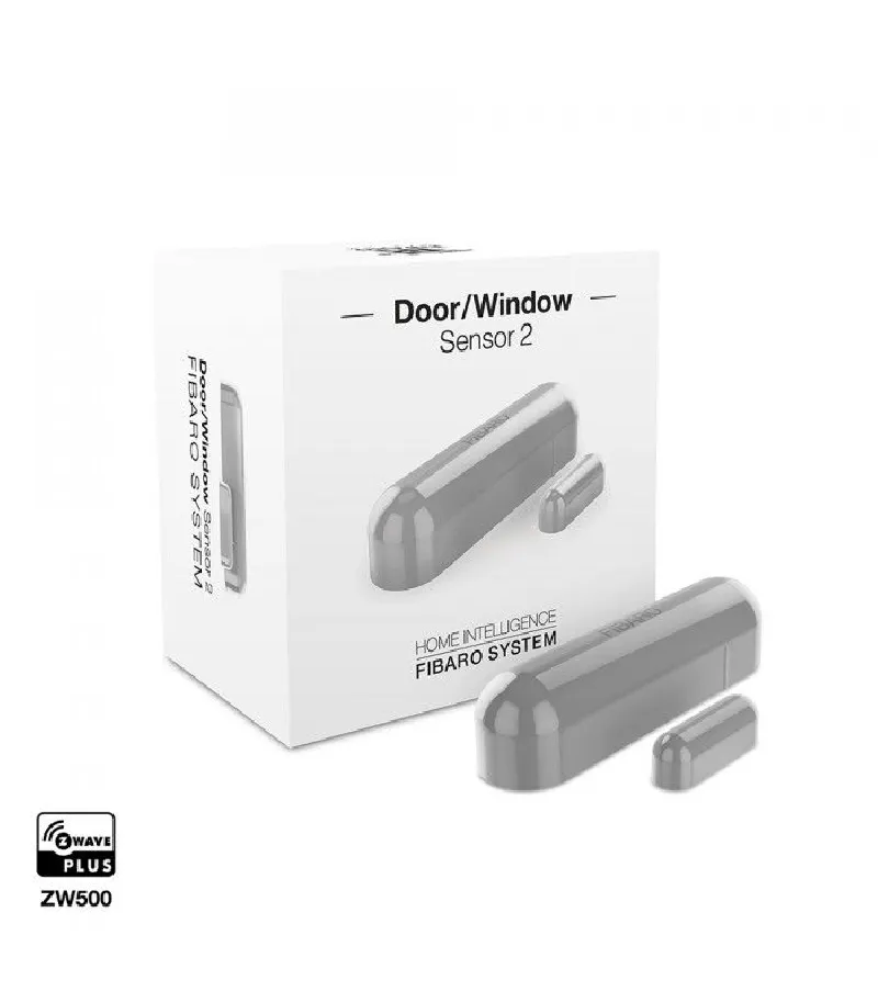 FIBARO - Z-Wave+ Door/Window Sensor Grey (FIBARO Door/Window Sensor 2)