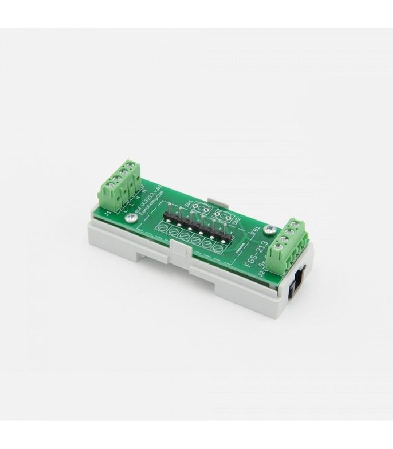 Eutonomy - Adapter euFIX DIN für Fibaro FGS-213 / FGBHS-213 (ohne Mikroschalter)