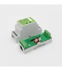 Eutonomy - Adaptateur euFIX DIN pour Fibaro FGR-222 (avec boutons)