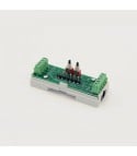 Eutonomy - Adaptater euFIX DIN for Fibaro FGS-222 (with push-buttons)
