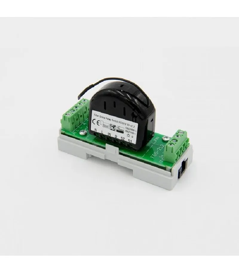 Eutonomy - Adaptater euFIX DIN per Fibaro FGS-212