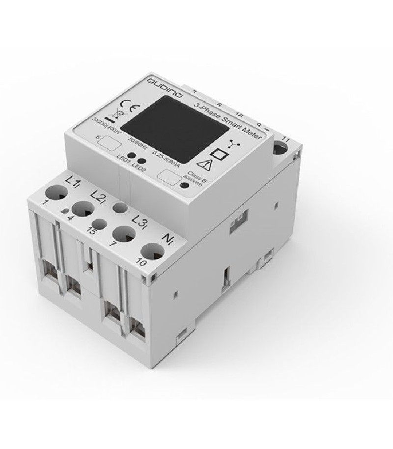 Qubino - Z-Wave+ 3-Phases Smart Energy Meter DIN (Qubino 3-Phase Smart Meter)