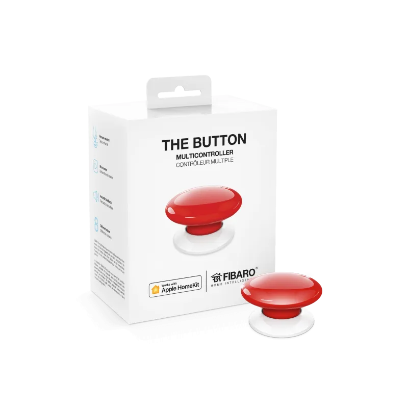 FIBARO - The Button - Rosso (Homekit)