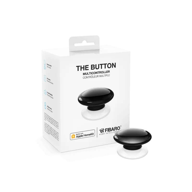 FIBARO - The Button - Schwarz (HomeKit)