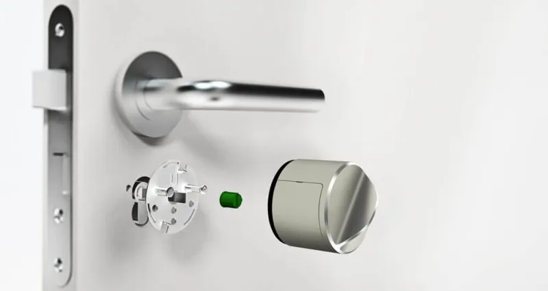 POLY-CONTROL - Serrure motorisée Danalock V3 (Z-Wave/Bluetooth) + cylindre EU