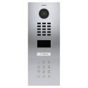 Doorbird - Videocitofono IP D2101KV - Acciaio inossidabile spazzolato - 1 Pulsante di chiamata - Modulo Tastiera