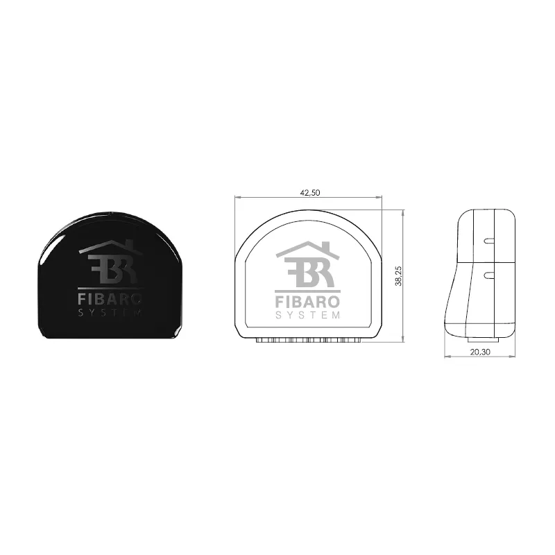 FIBARO - Z-Wave FGR-223 roller shutter module (FIBARO Roller Shutter 3)