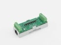 Eutonomy - Adaptater euFIX DIN for Fibaro FGS-222 (without push-buttons)
