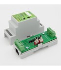 Eutonomy - Adapter euFIX DIN für Fibaro FGR-223 (mit Mikroschalter)