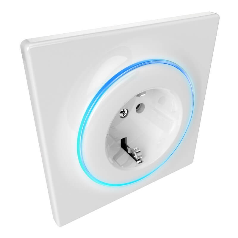 FIBARO - Intelligenter Z-Wave+ Wandsteckdose (FIBARO Walli Outlet Type F)