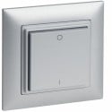 OMNIO - Wall mounted transmitter 4-channels WS-CH-102 (argento con iscrizione "0-1")