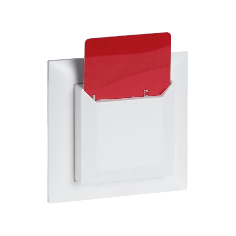 OMNIO - Key-Card-Switch 1-Channel KSM-CH-110 (pure white)