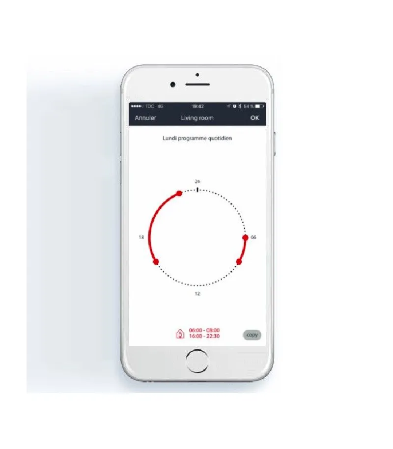 Danfoss - Testa termostatica elettronica Danfoss Eco Bluetooth