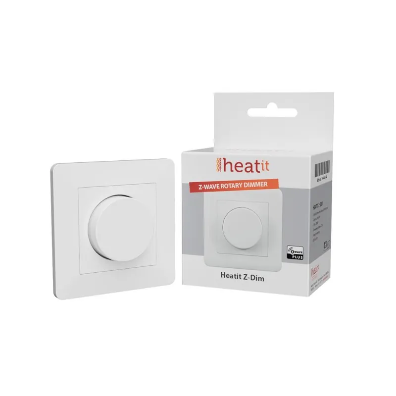 Thermofloor - Z-Wave+ rotary dimmer Heatit Z-Dim