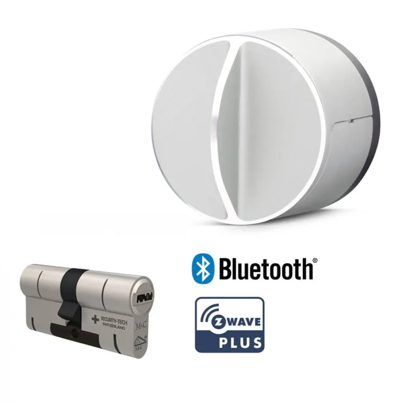 Danalock -  Kit serrure motorisée Danalock V3 (Z-Wave/Bluetooth) + cylindre EU sécurisé
