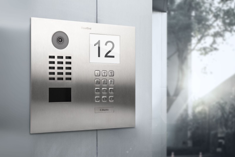 Doorbird - Portier vidéo connecté D2101IKH - 1 sonnette, avec clavier et module d'information