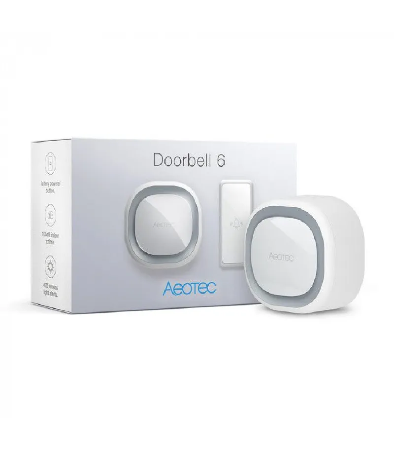 Aeotec - Sonnette Z-Wave Plus (Aeotec Doobell 6)