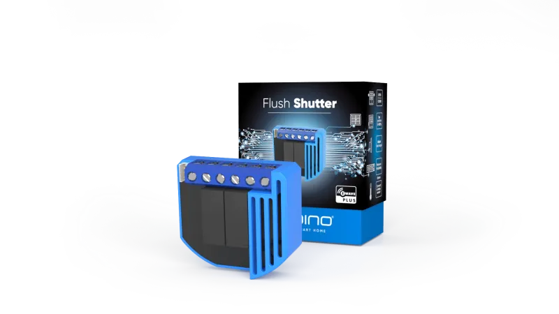 Qubino - Micromodule pour volet roulant et consomètre Z-Wave+ ZMNHCD1